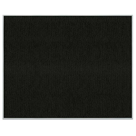 United Visual Products Corkboard, Forbo, Satin, 1 Door, 18x24" UV300-SATIN-FORBO